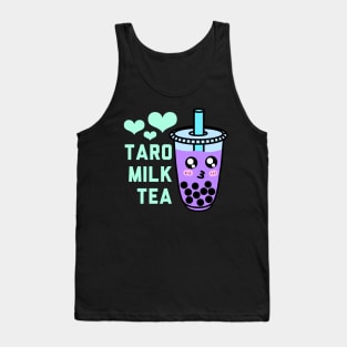 Taro Milk Tea Boba Tank Top